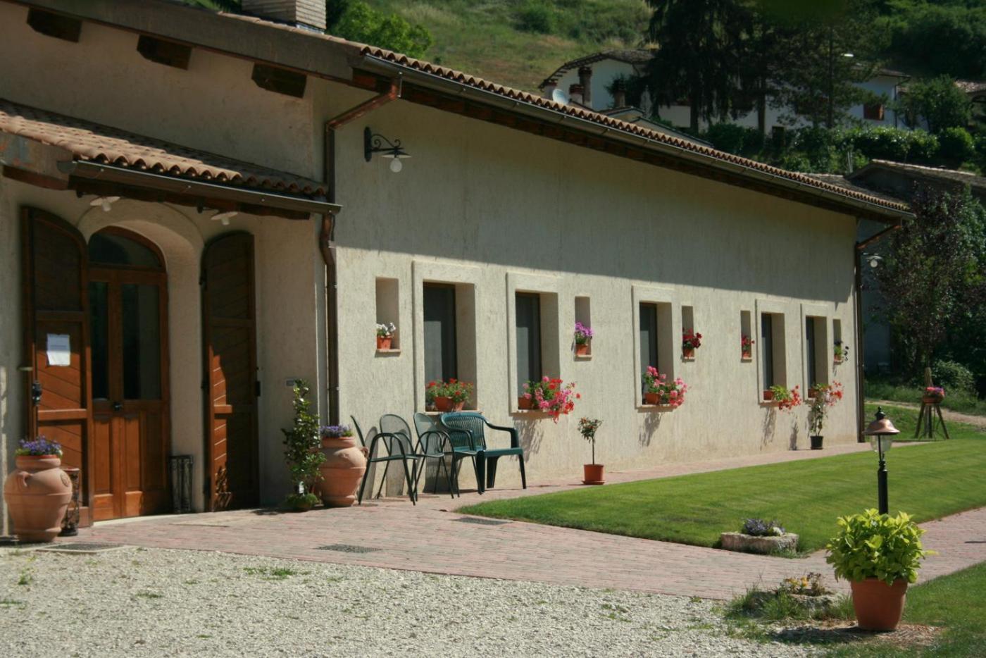 Azienda Agrituristica La Valle Del Sambuco Norcia Bagian luar foto